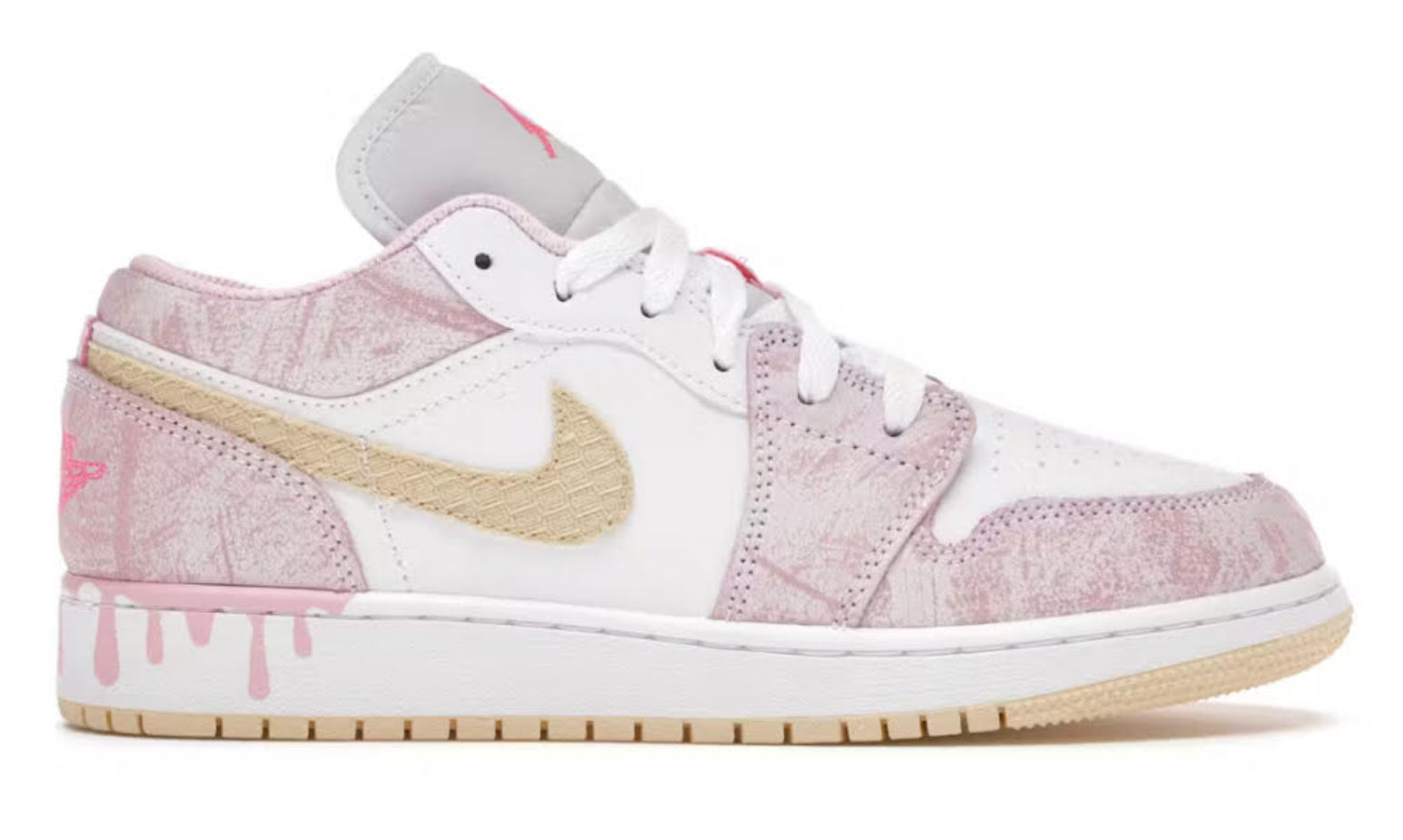 Jordan 1 Low “Paint Drip” GS