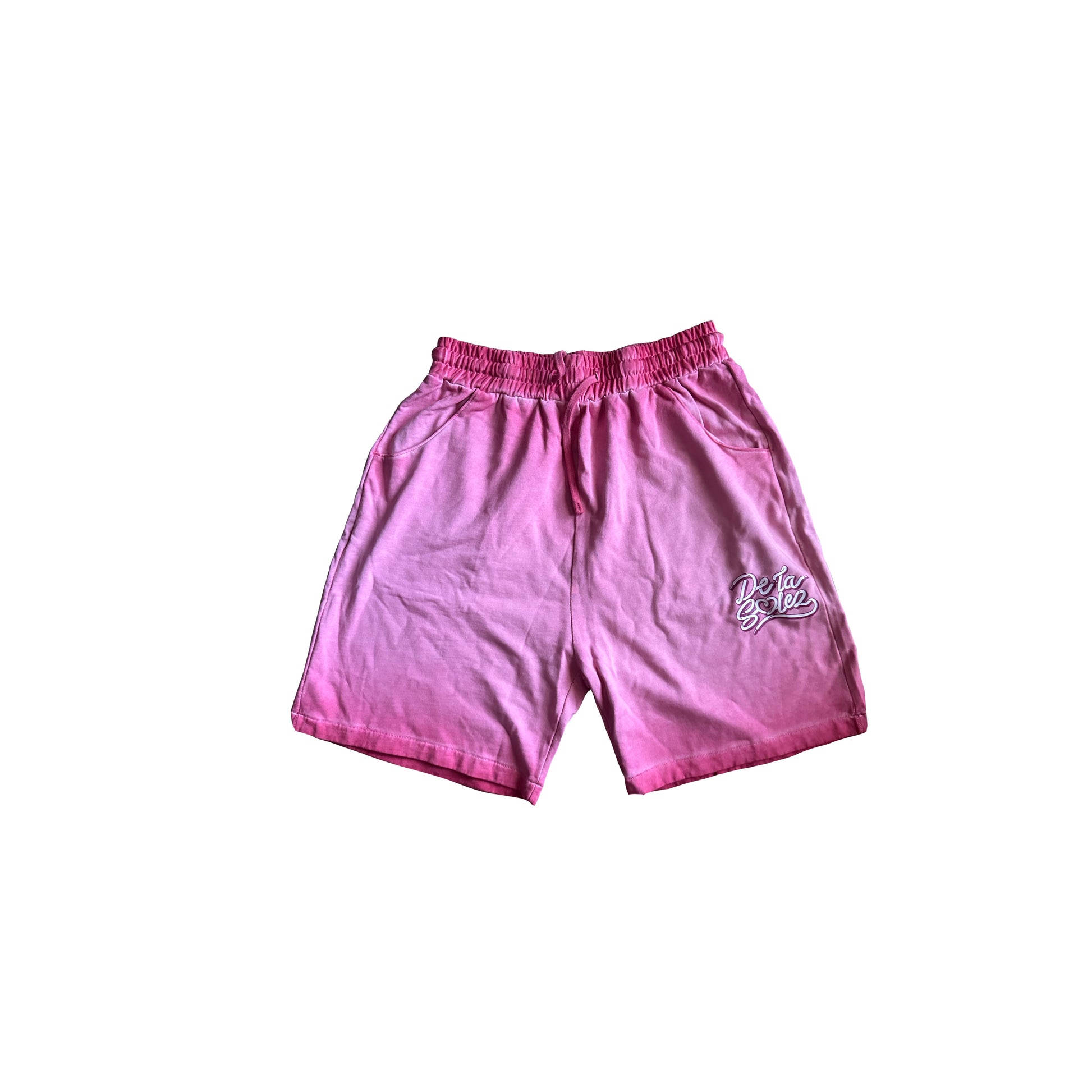 (MADE TO ORDER) Pink Logo Shorts